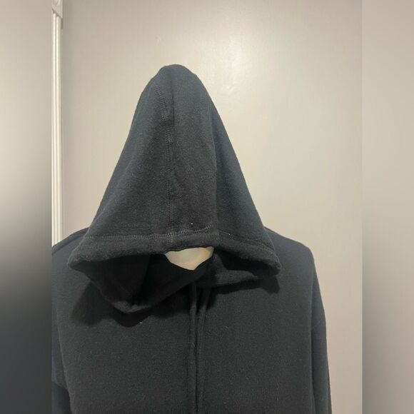 Chaser women's black long sleeve hoodie with kangaroo pocket size large - Picture 7 of 9